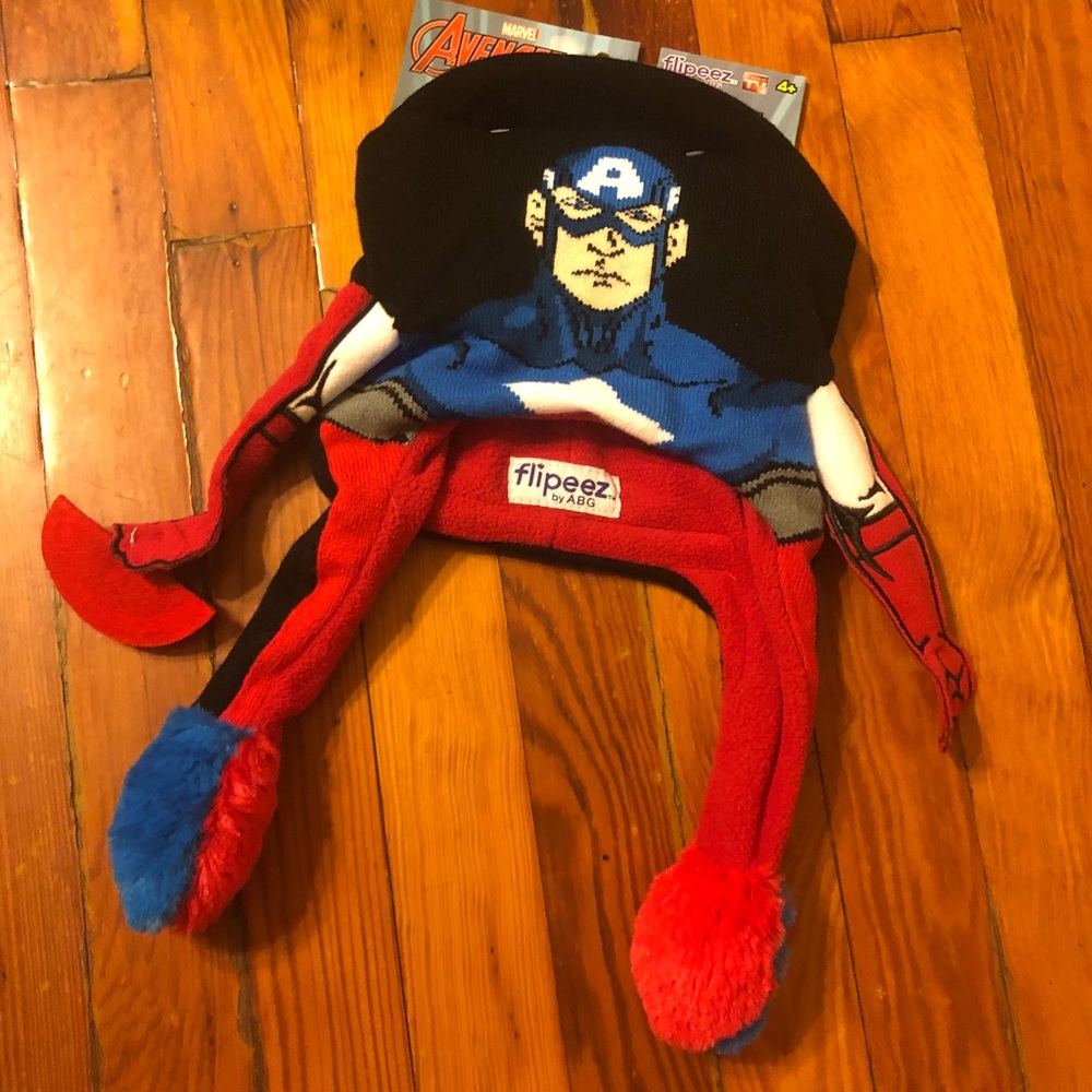 Captain America Flipeez hat